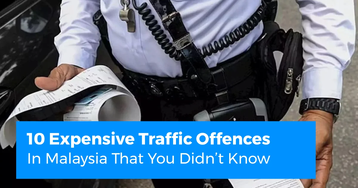 1110 Expensive Traffic Offences in Malaysia