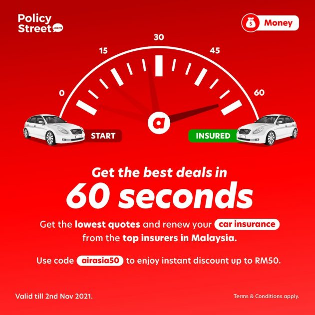AirAsia Money partners PolicyStreet to offer digital car insurance