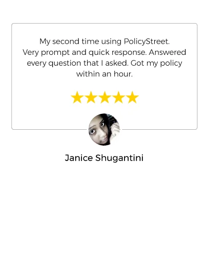 Google Review from PolicyStreet customer-5