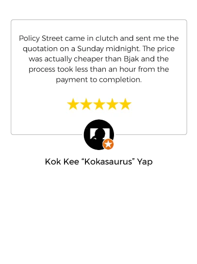 Google Review from PolicyStreet customer-17