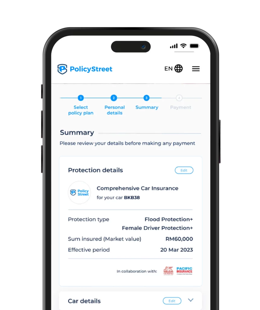 Steps to renew car insurance at PolicyStreet