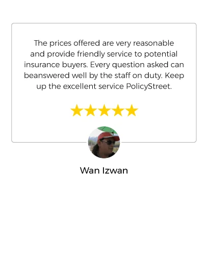 Google Review from PolicyStreet customer-9